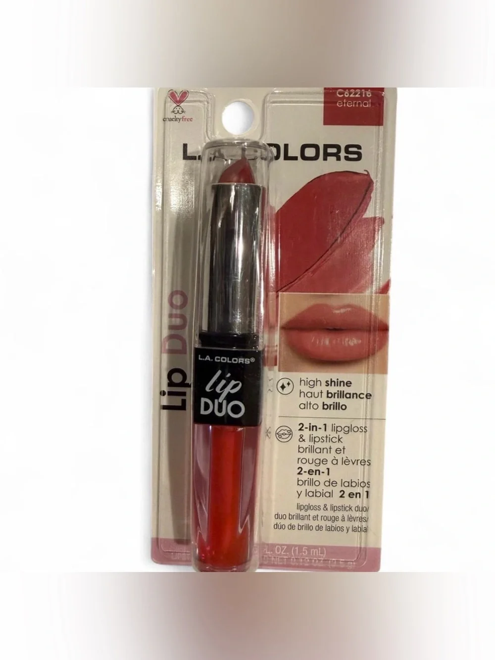 L.A. Colors Lip Duo Pack — 6 Different Shades